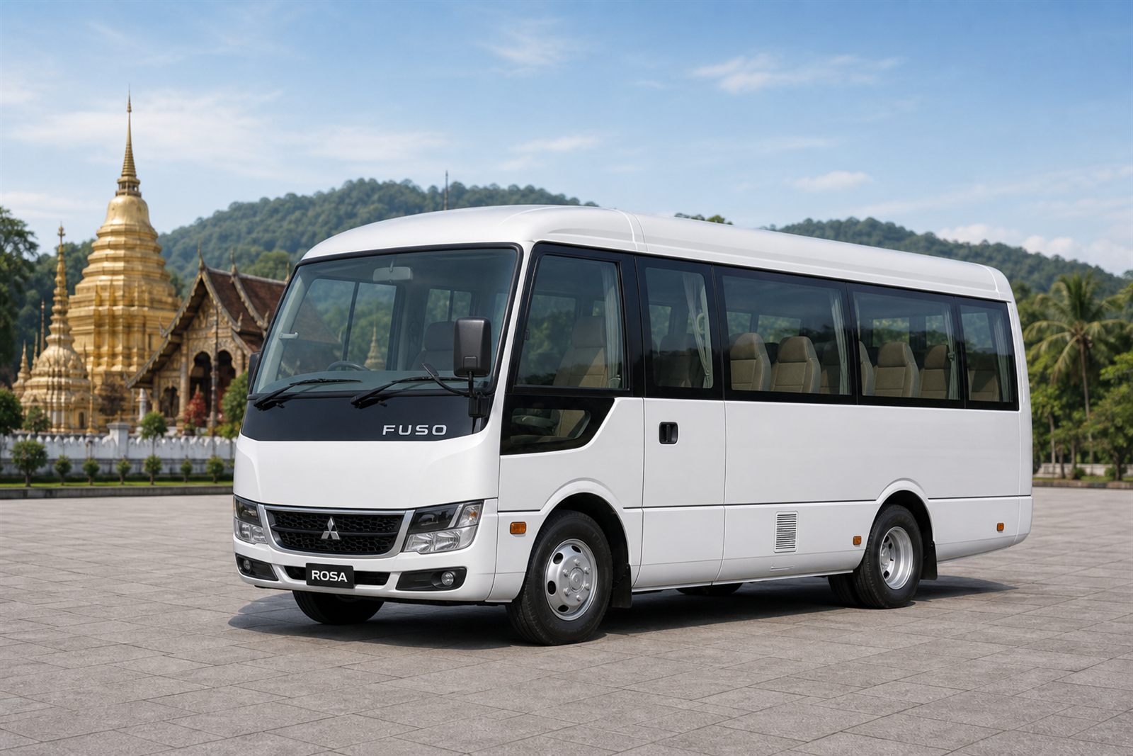 泰國包車車型 Rosa 中型巴士