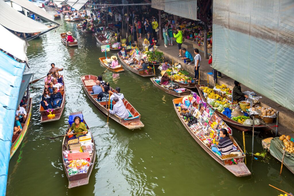 曼谷丹能莎朵水上市場