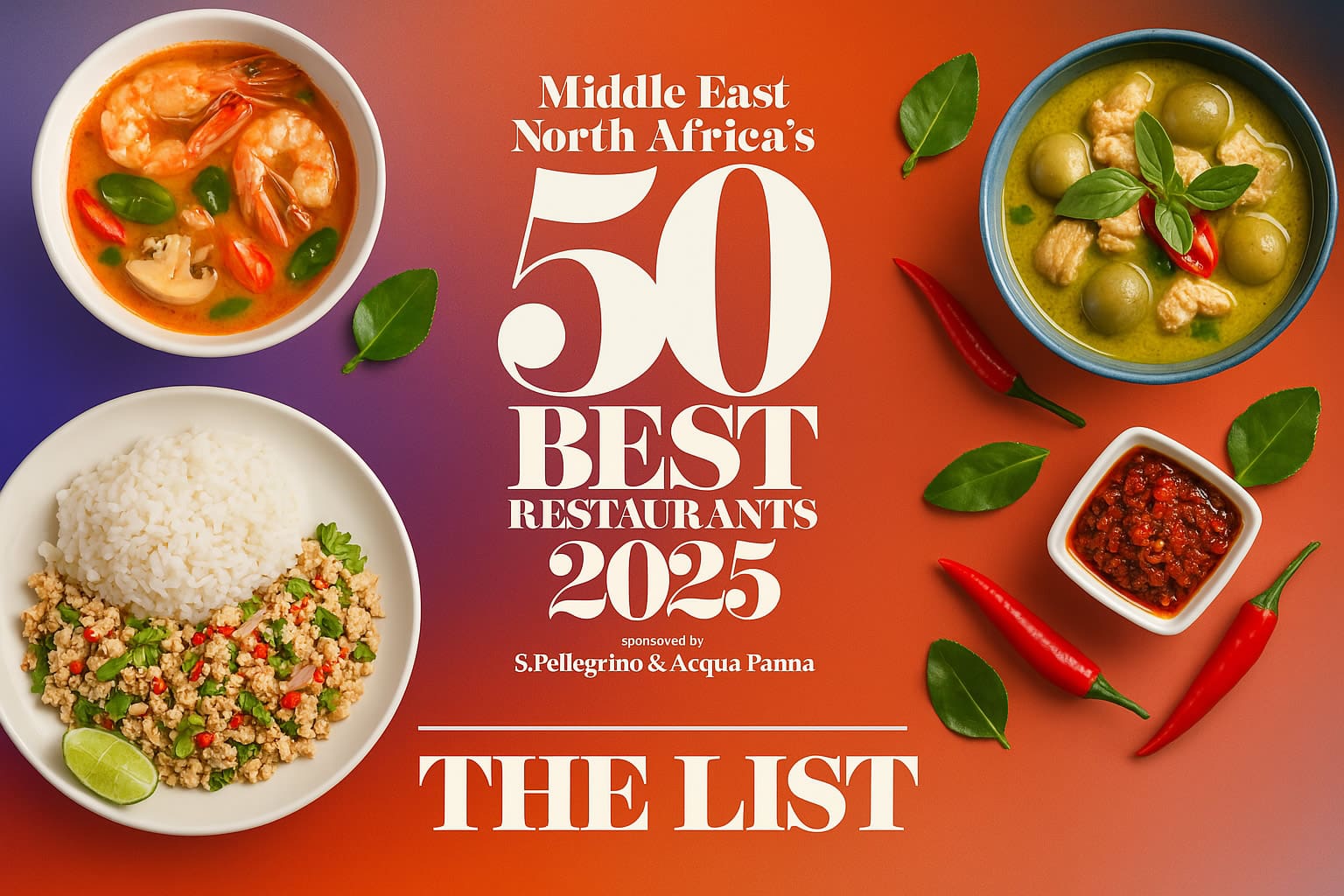 2025亞洲50最佳餐廳裡的泰國之光-來曼谷不能錯過的頂級美食！