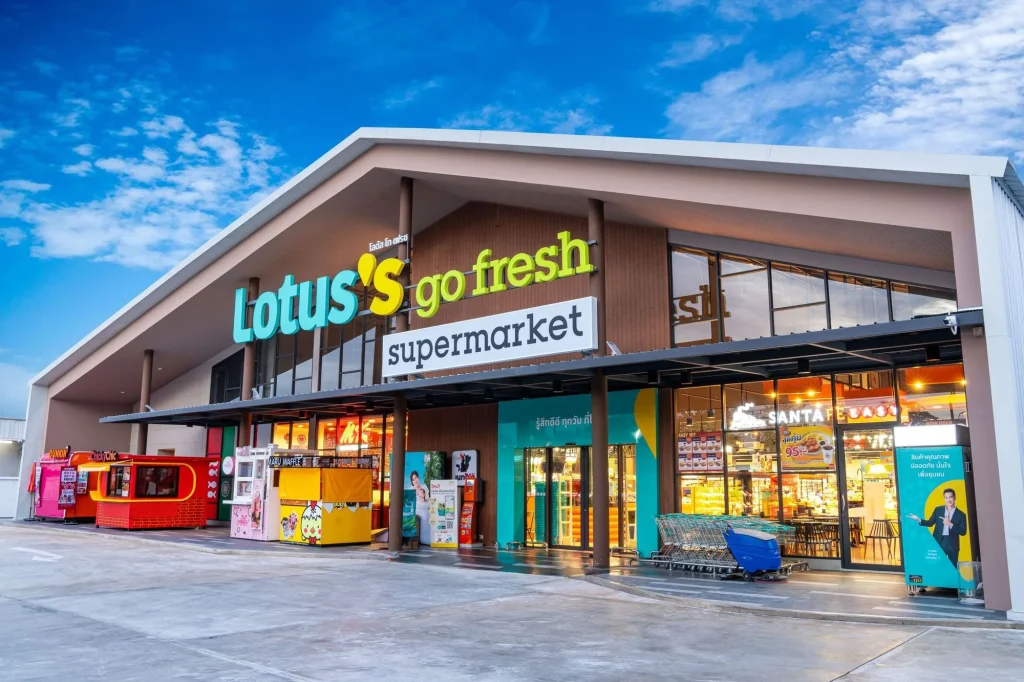 泰國 Lotus’s 超市生鮮與日用品採買環境