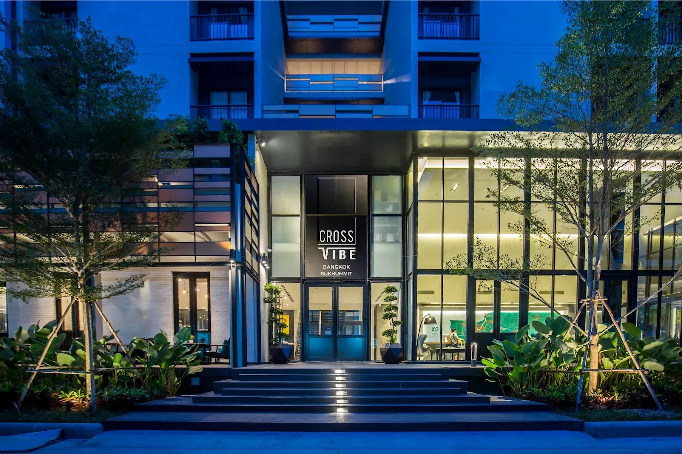 Cross Vibe Bangkok Sukhumvit 飯店外觀