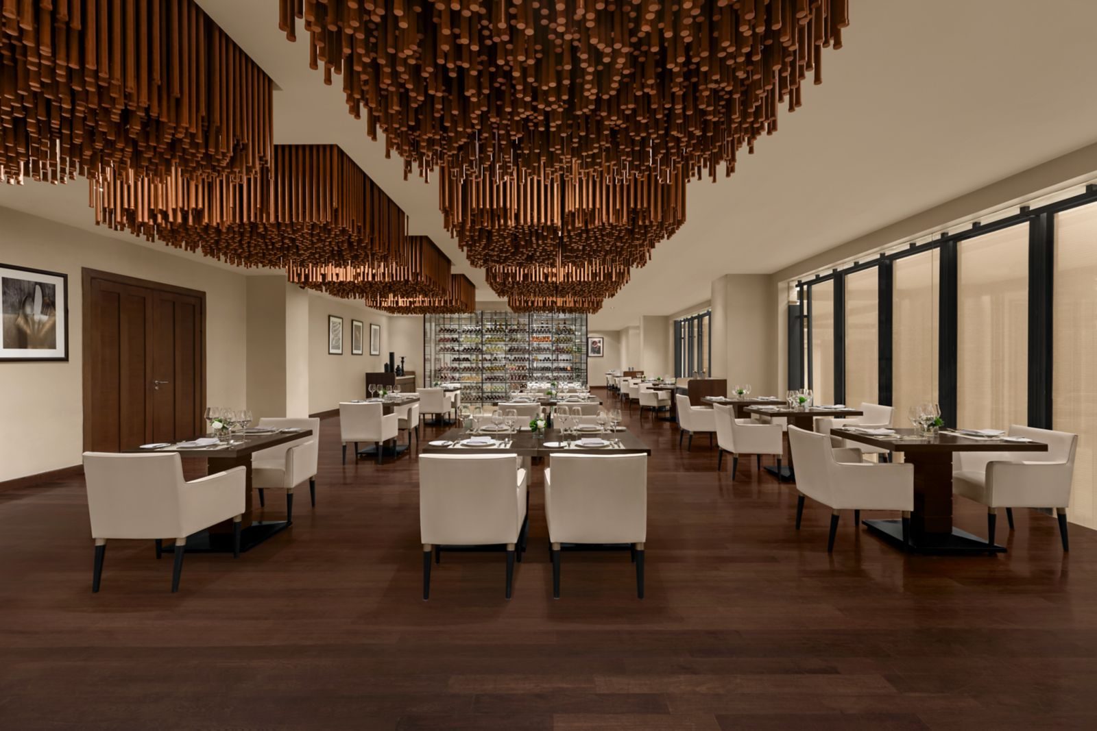清邁萬豪酒店 Favola 義式餐廳的用餐空間