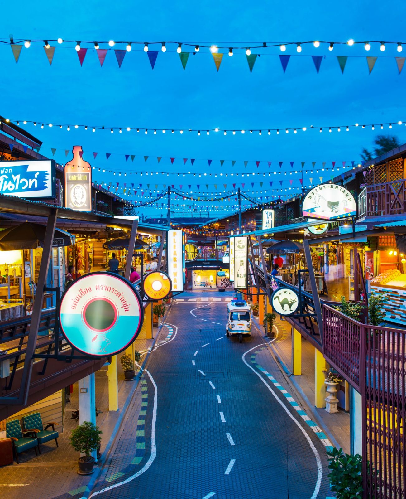 華欣喜來登度假村 華欣一帶的懷舊市集街景(目的地參考)