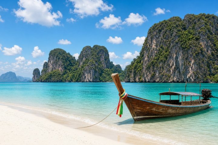甲米四島跳島攻略｜Koh Poda、雞島、Phra Nang 海灘怎麼玩，門票、船型與最佳月份