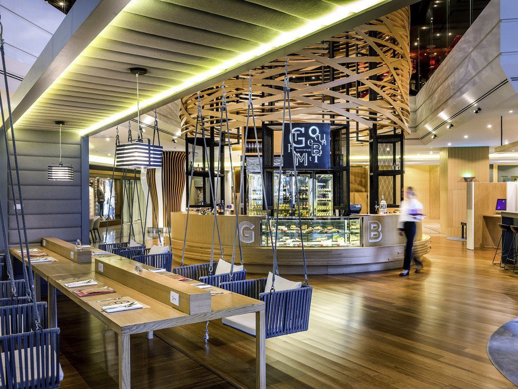 曼谷暹羅廣場諾富特酒店,館內酒吧與公共空間