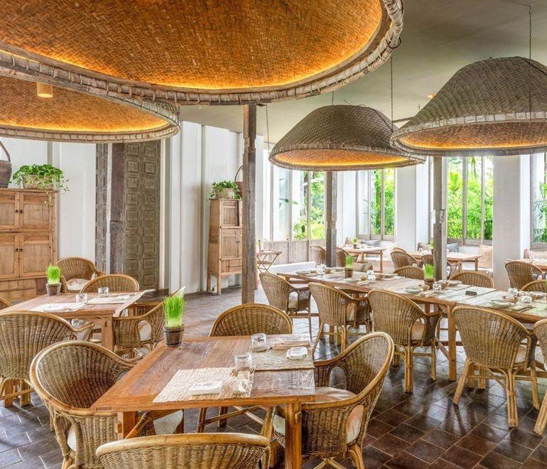 清邁 Raya Heritage 酒店，Khu Khao 餐飲空間