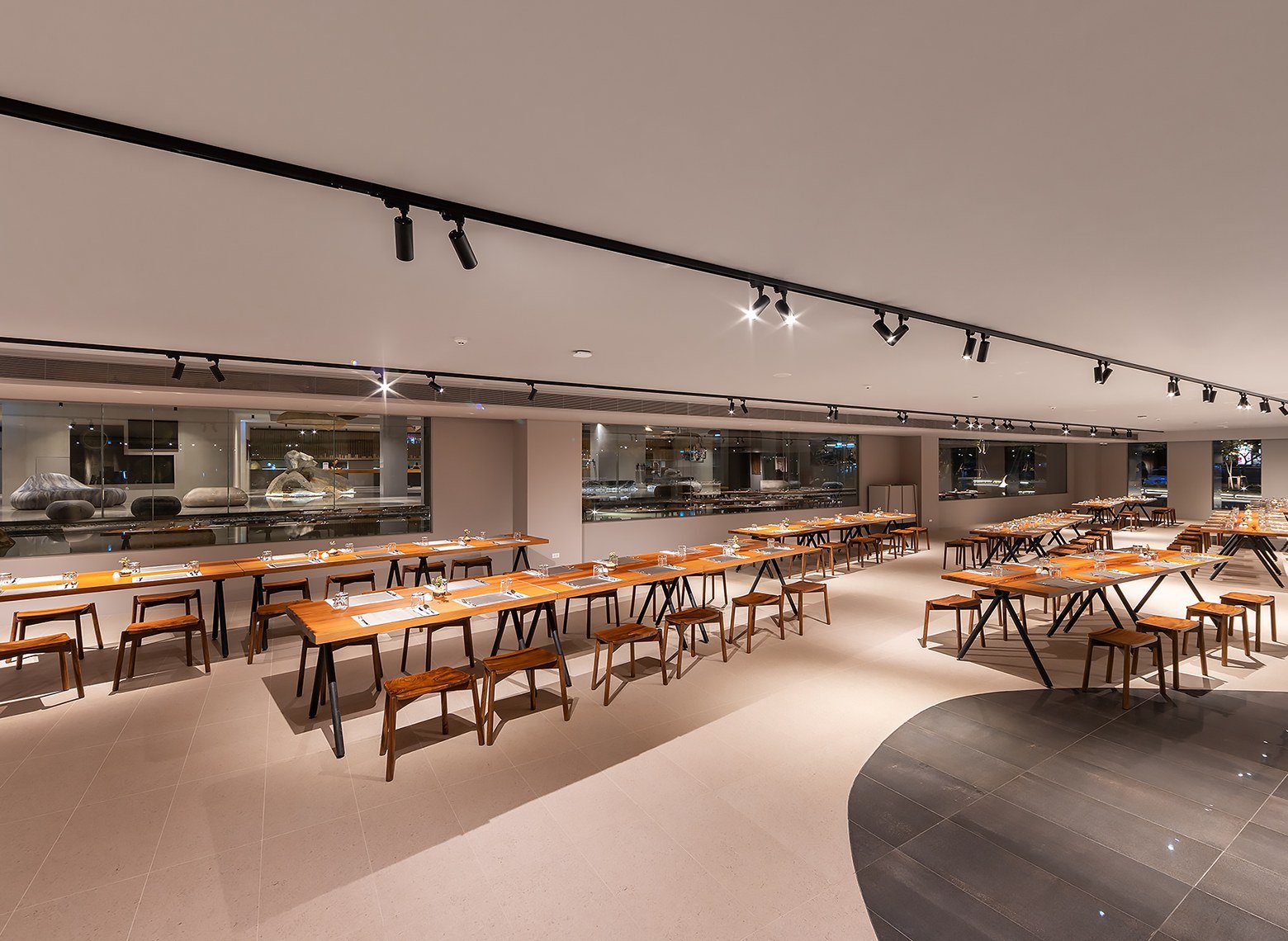 清邁尼曼 Travelodge 飯店，餐廳用餐空間