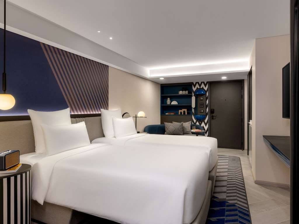 曼谷蘇坤逸 39 TRIBE Living 酒店，雙床客房